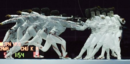 This is a photo of Asian Fencing Championship